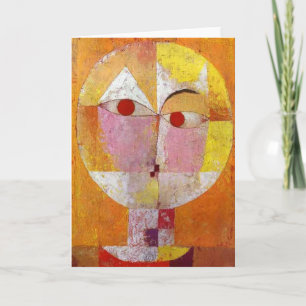 Paul Klee - Senecio Feestdagen Kaart