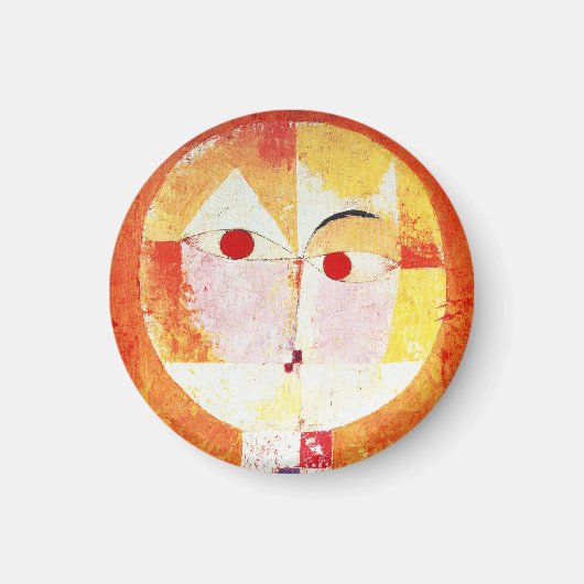 Paul Klee Senecio Magnet (Voorkant)