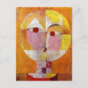 Paul Klee Senecio Painting Briefkaart