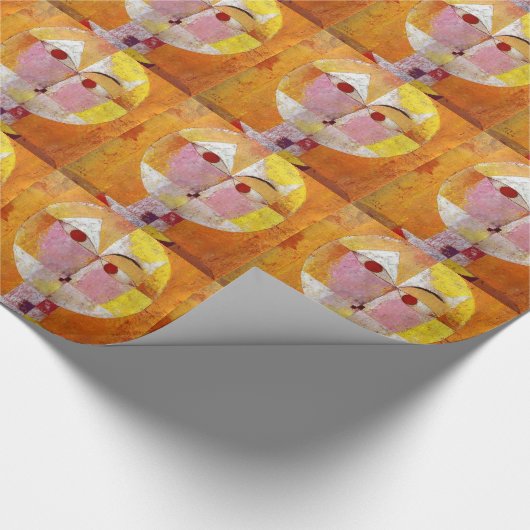 Paul Klee Senecio Painting Cadeaupapier (Hoek)