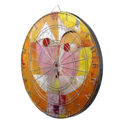 Paul Klee Senecio Painting Dartbord (Voorkant Rechts)