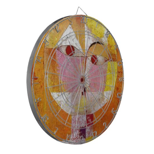 Paul Klee Senecio Painting Dartbord (Voorkant Links)