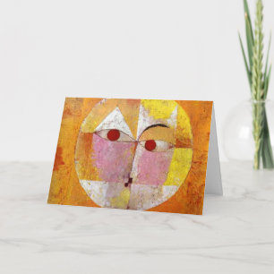 Paul Klee Senecio Painting Kaart