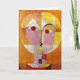 Paul Klee Senecio Painting Kaart