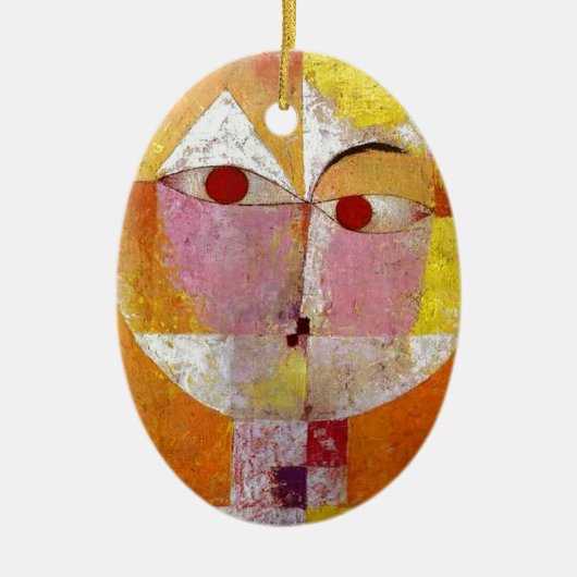 Paul Klee Senecio Painting Keramisch Ornament (Voorkant)