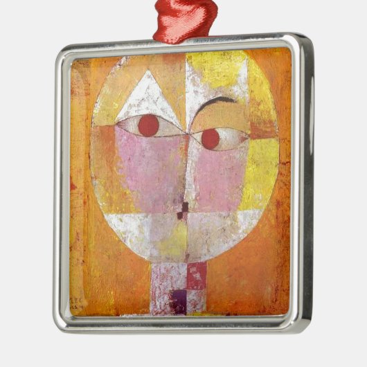 Paul Klee Senecio Painting Metalen Ornament (Links)