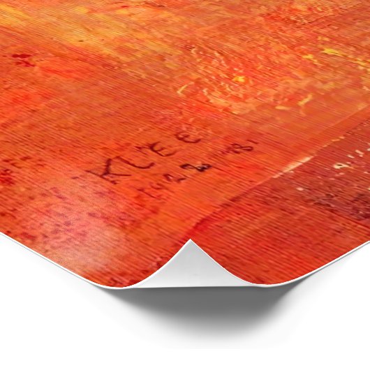 Paul Klee Senecio Poster (Hoek)