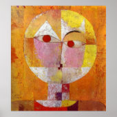 Paul Klee Senecio Poster (Voorkant)
