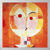 Paul Klee Senecio Poster (Voorkant)