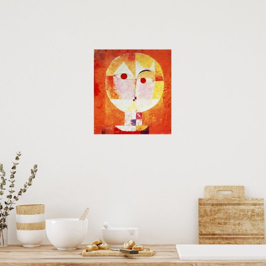 Paul Klee Senecio Poster (Keuken)