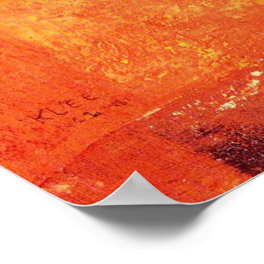 Paul Klee Senecio Poster (Hoek)