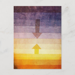 Paul Klee Separation in the Evening Briefkaart
