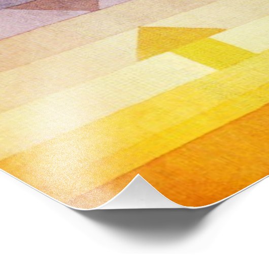 Paul Klee Separation in the Evening Photo Print Foto Afdruk (Hoek)