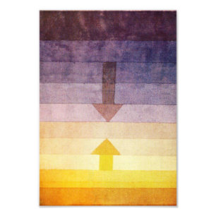 Paul Klee Separation in the Evening Photo Print Foto Afdruk