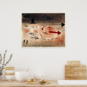 Paul Klee - Seventeen, Crazy, Poster (Keuken)