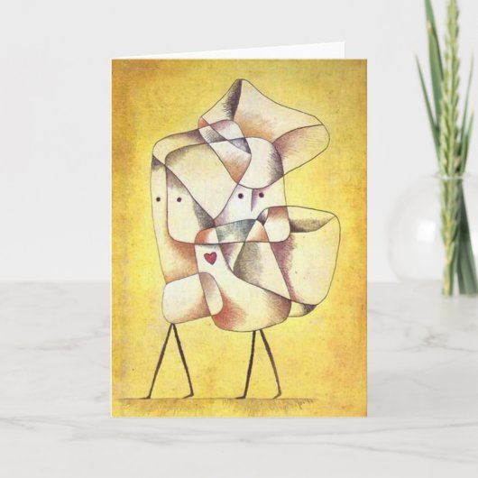 Paul Klee - Siblings Feestdagen Kaart (Voorkant)