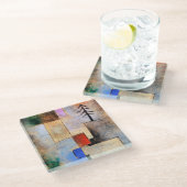 Paul Klee - Small Fir Afbeelding Glazen Onderzetter (Schuin)