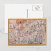 Paul Klee- Sparse foliage Briefkaart (Voorkant / Achterkant)