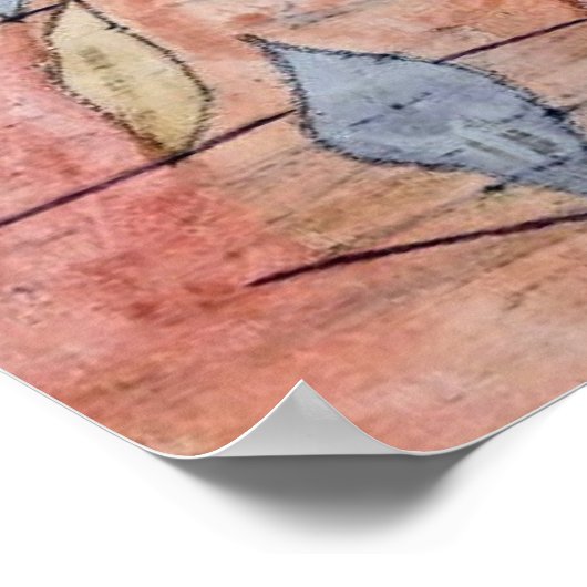 Paul Klee Sparse Foliage Poster (Hoek)