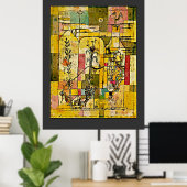 Paul Klee - Sprookje van Hoffmann Poster (Thuiskantoor)