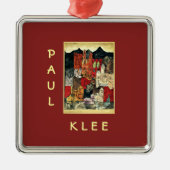 Paul Klee - Stad van de Kerken Metalen Ornament (Voorkant)