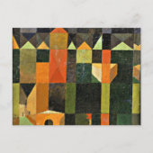 Paul Klee - Stad van Torens Briefkaart (Voorkant)