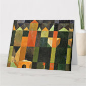 Paul Klee - Stad van Torens Kaart (Voorkant)
