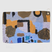 Paul Klee stelt Abstracte schilderende moderne kun Golfhanddoek (Horizontaal)