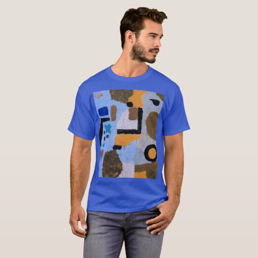 Paul Klee stelt Abstracte schilderende moderne kun T-shirt (Voorkant volledig)