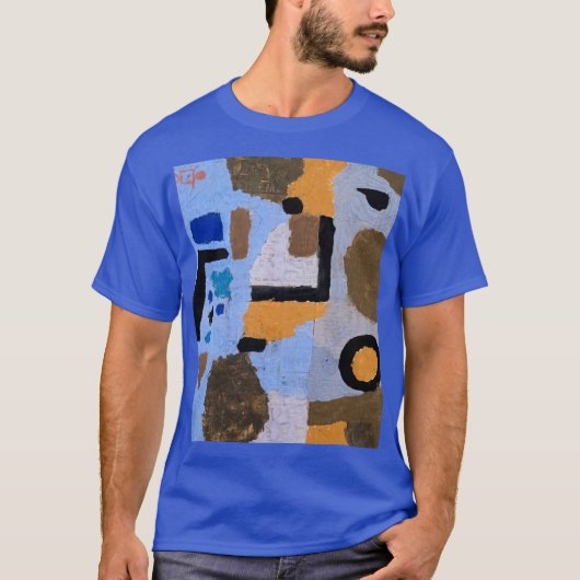 Paul Klee stelt Abstracte schilderende moderne kun T-shirt (Voorkant)