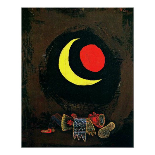 Paul Klee - Sterke droom Perfect Poster (Voorkant)