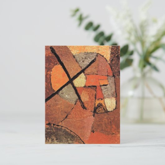 Paul Klee - Stopte van de lijst Briefkaart (Staand voorkant)