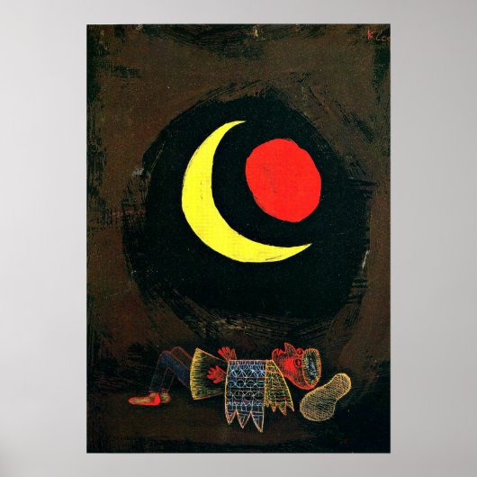 Paul Klee - Strong Dream Poster (Voorkant)