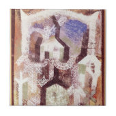 Paul Klee- Summer houses Tegeltje (Voorkant)
