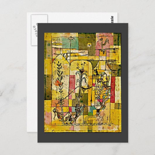 Paul Klee - Tale of Hoffmann Briefkaart (Voorkant / Achterkant)