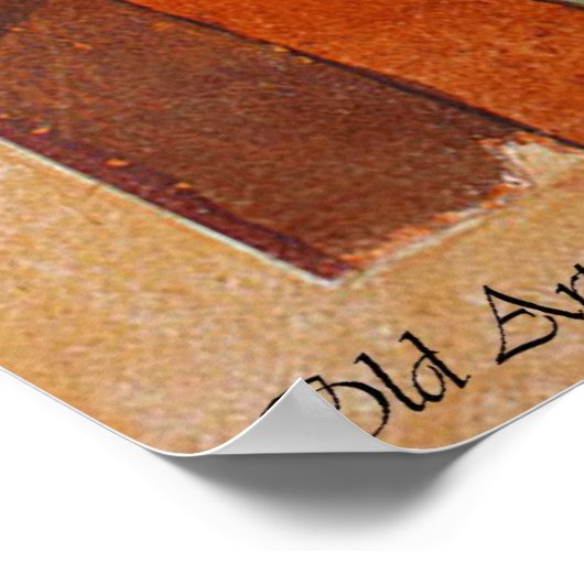 Paul Klee Temple Garden Poster (Hoek)