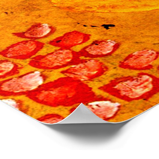 Paul Klee - The Garden in Hot Weather Poster (Hoek)