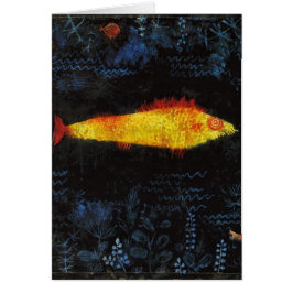 Paul Klee The Goldfish  Waterverf Art