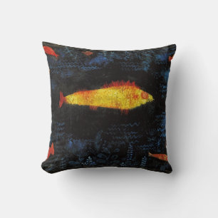 Paul Klee The Goldfish  Waterverf Art Kussen