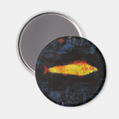 Paul Klee The Goldfish  Waterverf Art Magneet (Voorkant / Achterkant)