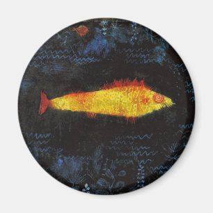 Paul Klee The Goldfish  Waterverf Art Magneet
