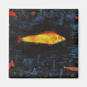 Paul Klee The Goldfish Waterverf Art Magneet