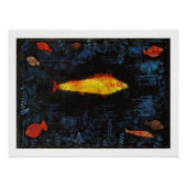 Paul Klee The Goldfish  Waterverf Art Poster (Voorkant)