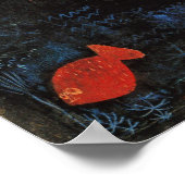 Paul Klee The Goldfish  Waterverf Art Poster (Hoek)