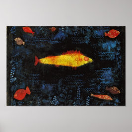 Paul Klee The Goldfish  Waterverf Art Poster
