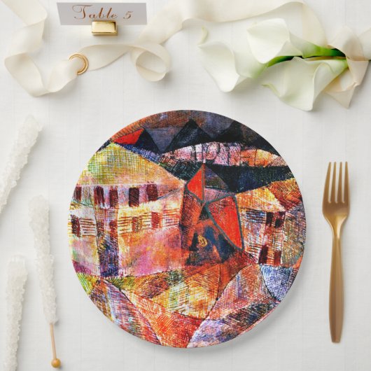 Paul Klee, The Hotel, Papieren Bordje (Huwelijk)