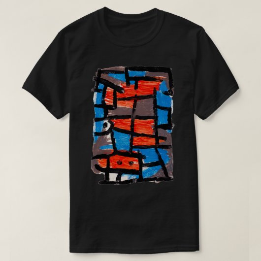 Paul Klee The Hour voor één nacht T-shirt (Design voorkant)