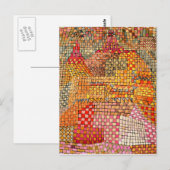 Paul Klee - Town Castle Kr. Briefkaart (Voorkant / Achterkant)