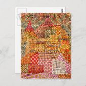 Paul Klee - Town Castle Kr. Briefkaart (Voorkant / Achterkant)