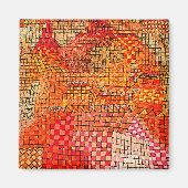 Paul Klee - Town Castle Kr. Magneet (Voorkant)